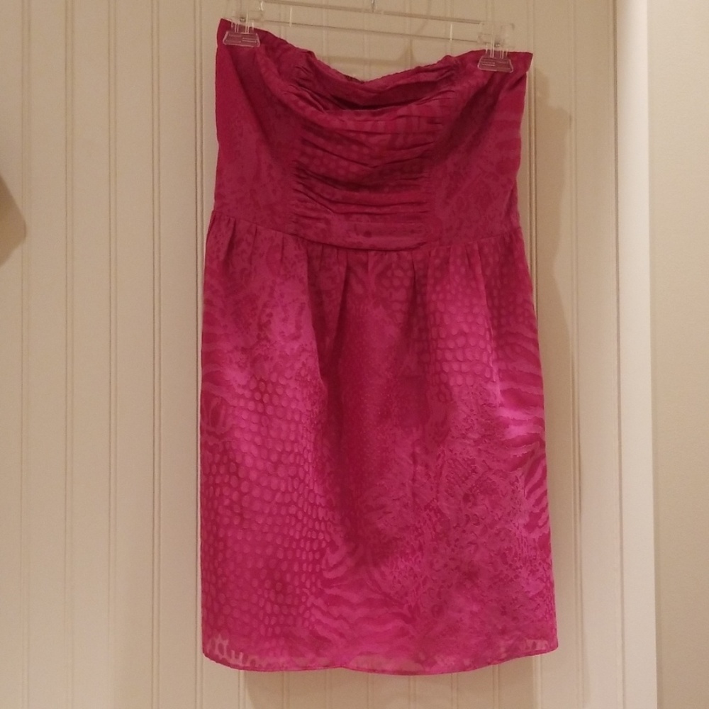 Express strapless dress size S